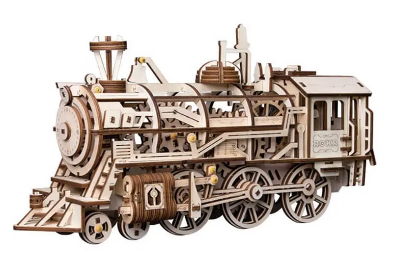 L’attribut alt de cette image est vide, son nom de fichier est locomotive-mecanique-puzzle-3d-bois.webp.